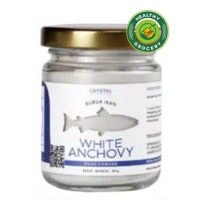 

Ready- Crystal Of The Sea White Anchovy Powder 20Gr / Bubuk Teri