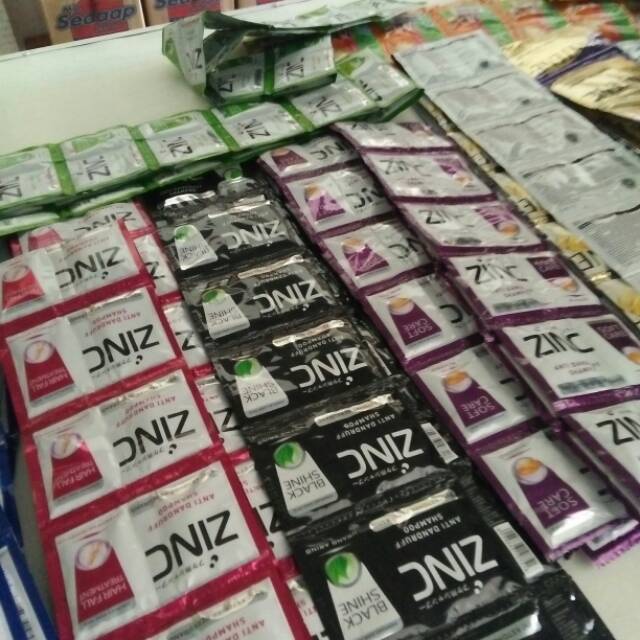Shampo zinc sachet