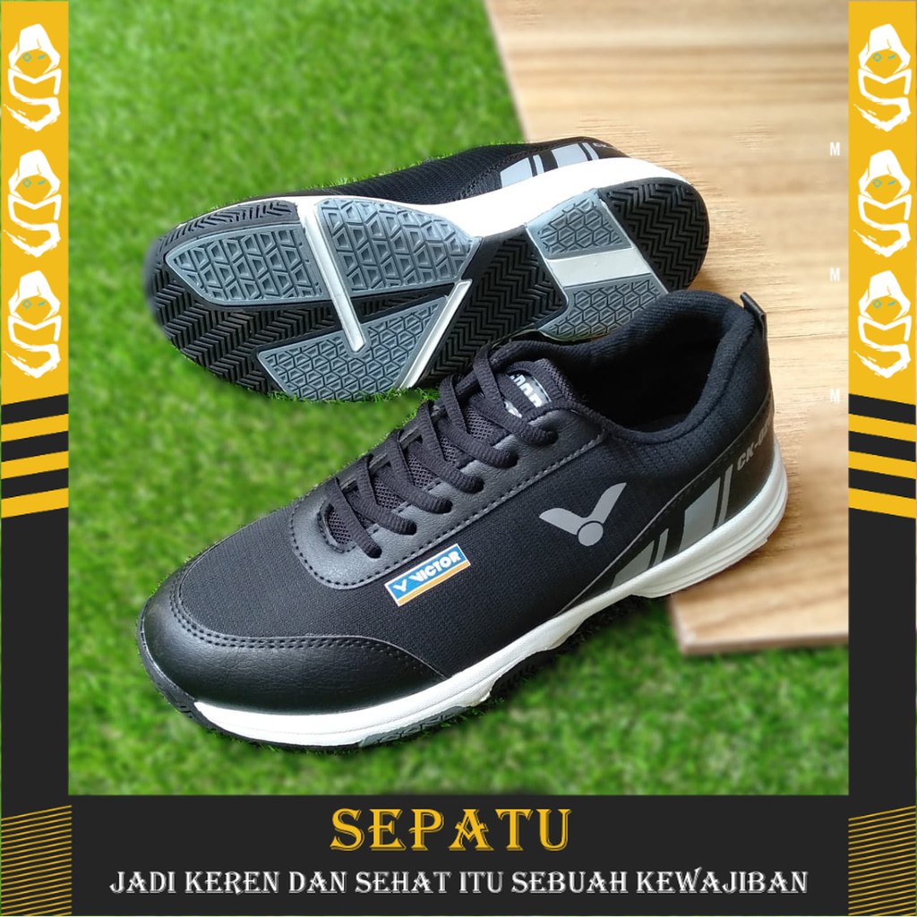 sepatu badminton victor / sepatu bulutangkis asic / sepatu lari / sepatu olahraga pria wanita berkua