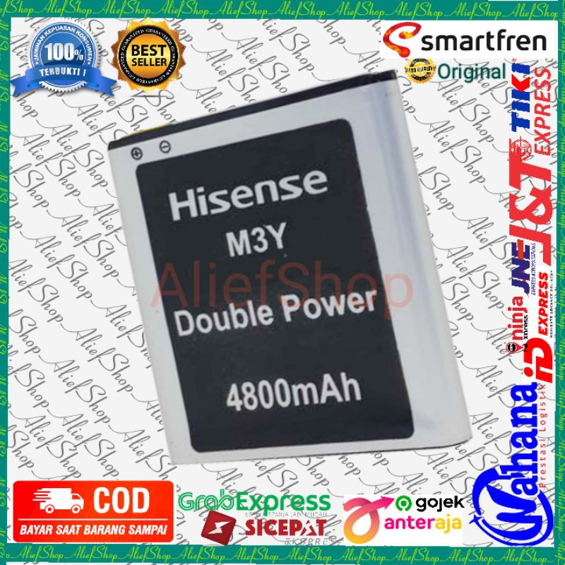 Batrai Smartfren Andromax M3Y Wifi Modem Batre Hisense Baterai Original Battery