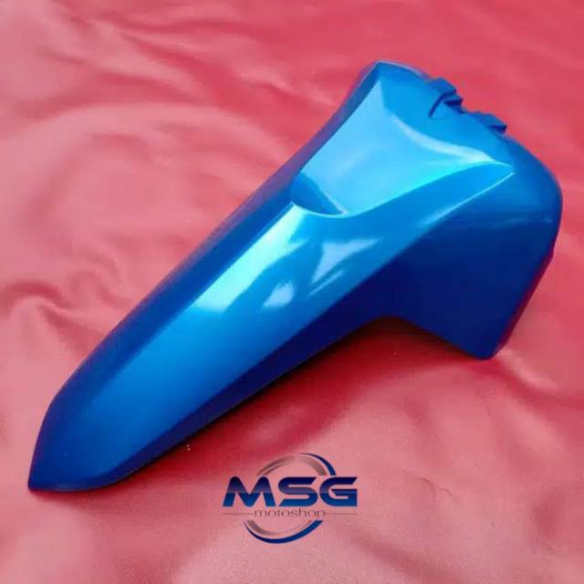 Spakbor depan Supra X 125 new FI biru