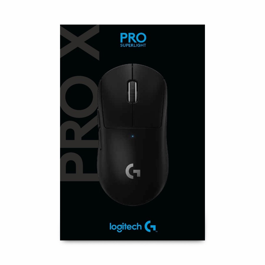 Logitech G Pro X Superlight WIRELESS GAMING MOUSE MACRO E-SPORTS