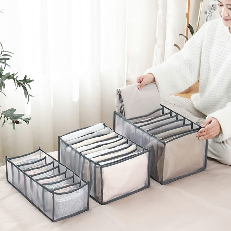 Storage sekat buat pakaian dalam baju celana handuk/Tempat sekat untuk lemari