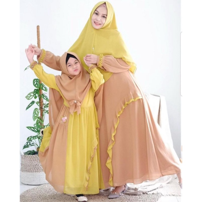 Gamis Syari Couple Aliza by Aini