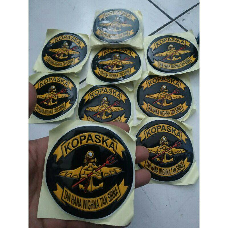 Sticker/Tempelan Mobil Dan Motor Logo Kopaska