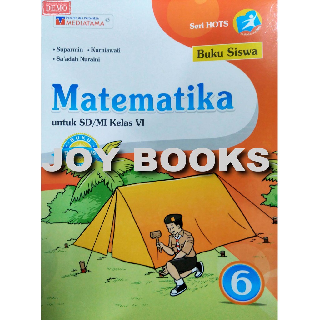 Buku Matematika Kelas 6 Sd Mi Media Tama