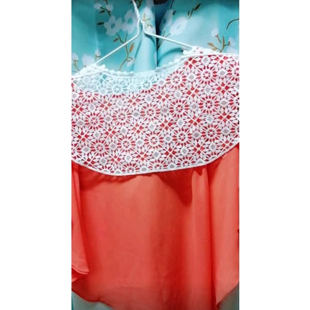 KERAH COLLAR/KERAH PALSU SEGITIGA/SCARF CAPE /SYAL RENDA BUNGA IMPORT/SYAL SELENDANG KECIL TABIR SURYA PENDEK/SYAL ROMPI KECIL-7