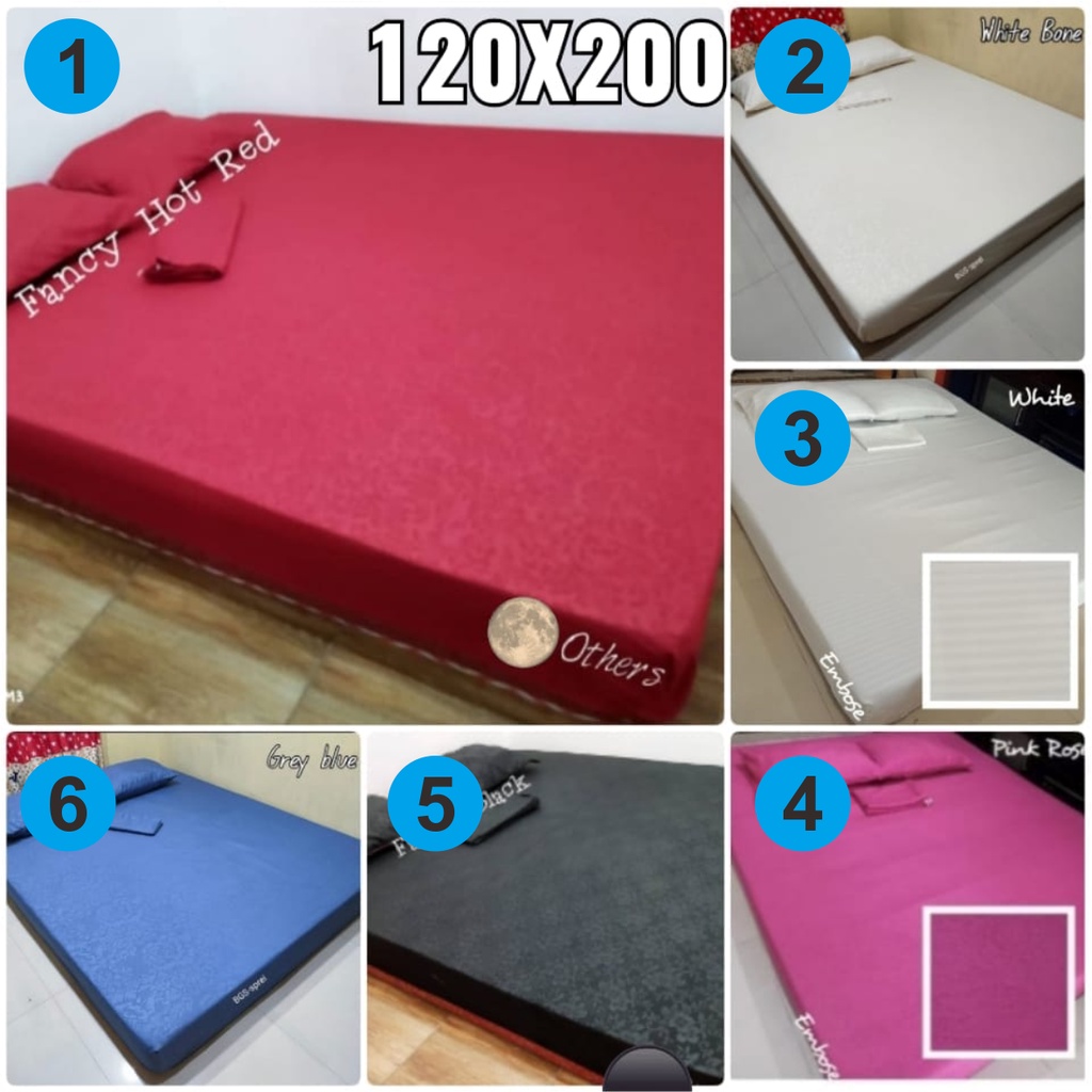 Sprei Polos Katun Disperse Uk 120x200