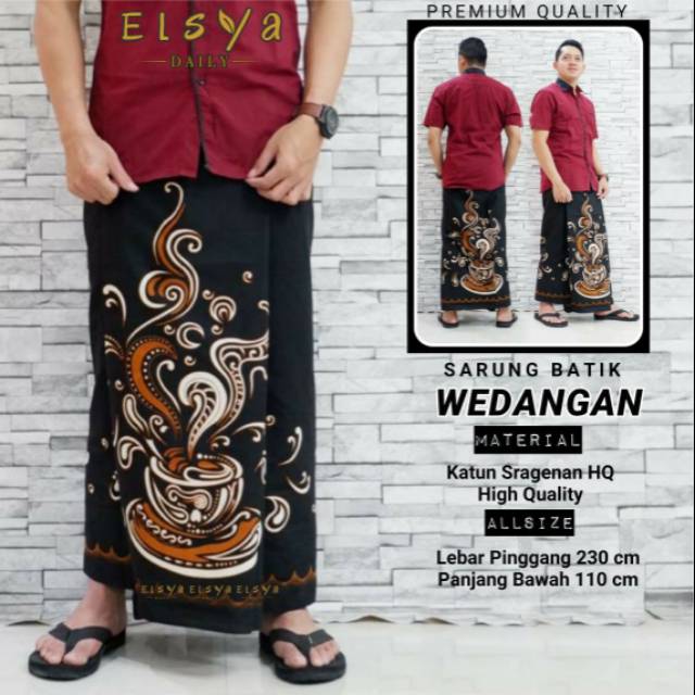 SARUNG BATIK WEDANGAN BY ELSYA DAILY