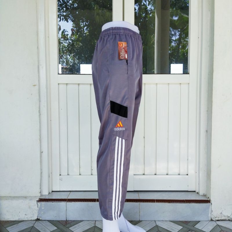 Celana panjang training treneng olahraga dewasa Allsize fit L XL dan 3L XXL jumbo murah pria wanita