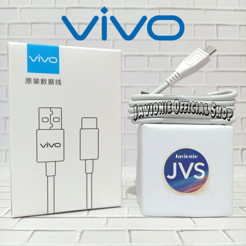 Kabel Data Charger VIVO Original 2A MICRO USB Y71 Y81 Y83 Y91 Y91C Y93 Y95 Fast Charging