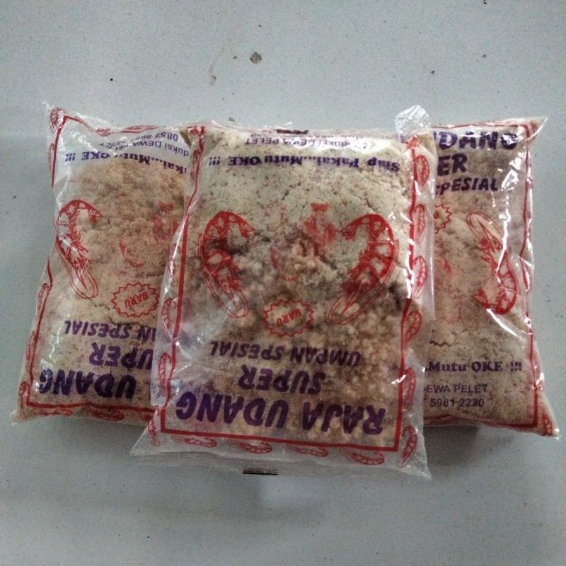 Raja udang. umpan ikan mas siap pakai