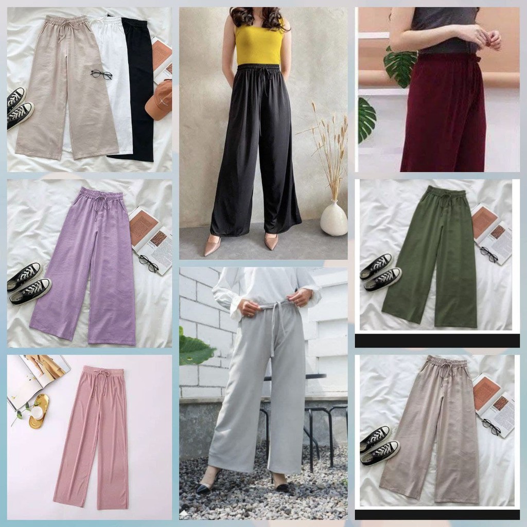 JAYA.Co YUNA Kulot Pants (Tanpa Tali &amp; Saku)