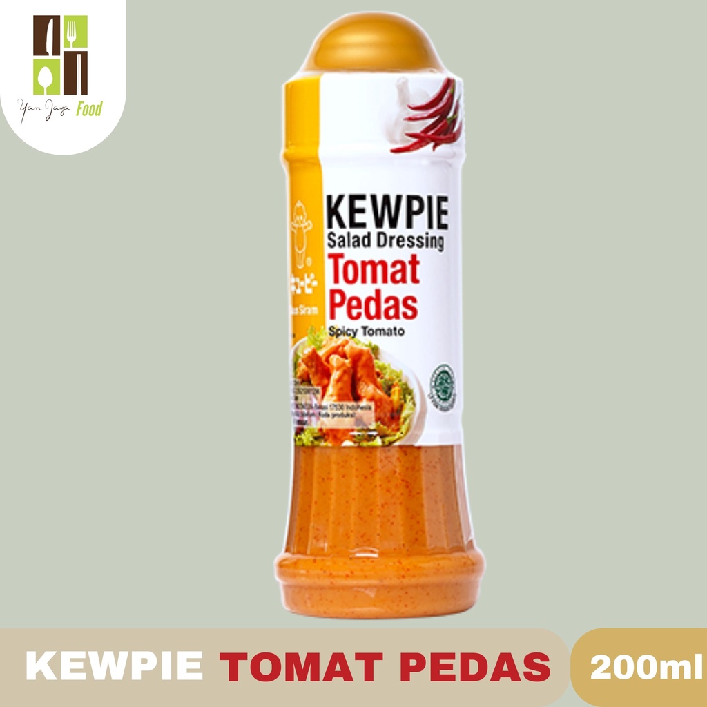 KEWPIE SAUS SIRAM WIJEN SANGRAI / TOMAT PEDAS / CAESAR / THOUSAND ISLAND / KECAP JEPANG SALAD DRESSING 200ML