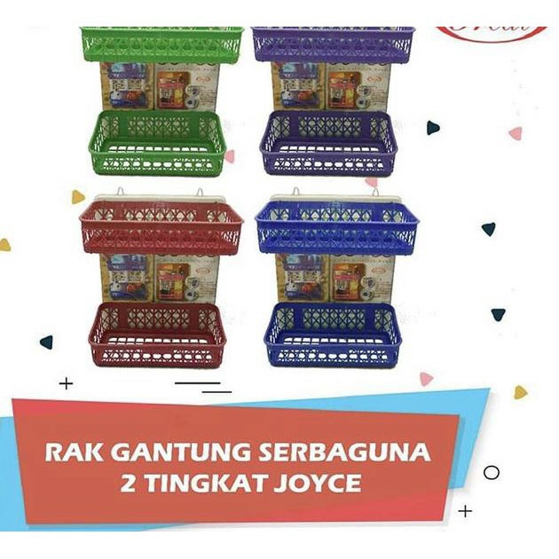 RAK KOSMETIK JOYCE - RAK KAMAR MANDI - TEMPAT SABUN DAN SHAMPO - RAK SABUN JOYCE