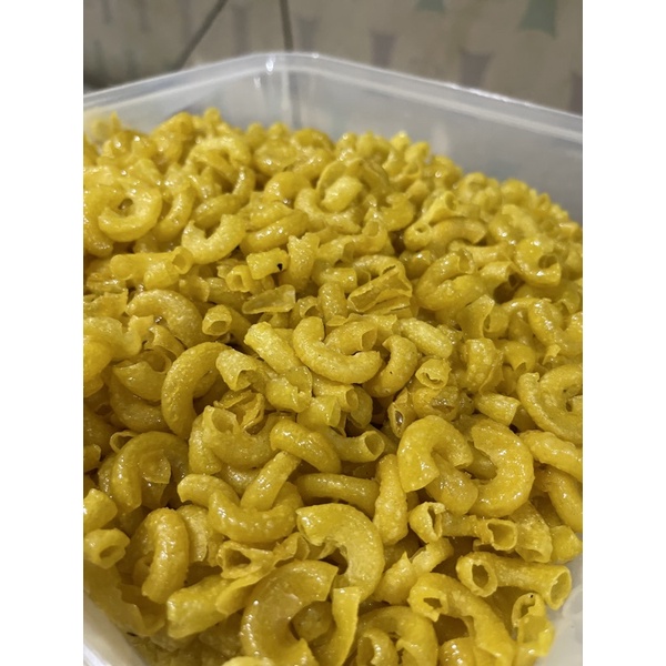 

Makaroni RASA ayam geprek 200gr kemasan pouch