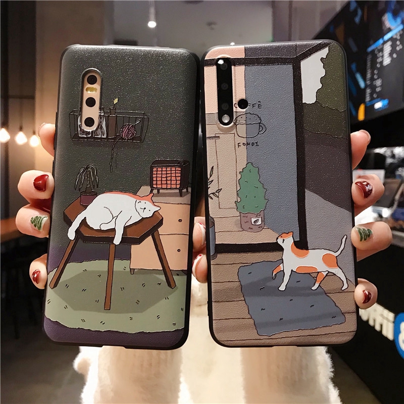 Soft Case Bahan Silikon Warna Matte Untuk Vivo V15 V15 Pro V11I V11 Pro V5 Plus