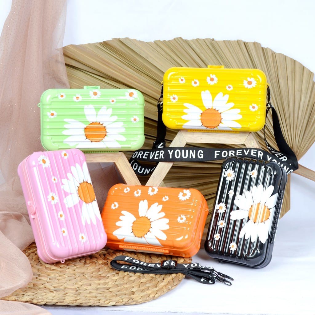 Mini Koper FY Motif Bunga Daisy Import 91448