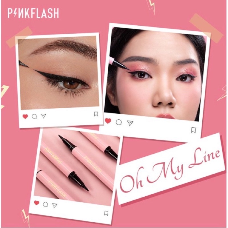 Pinkflash Eyeliner Oh My Line Waterproof / PF-E01