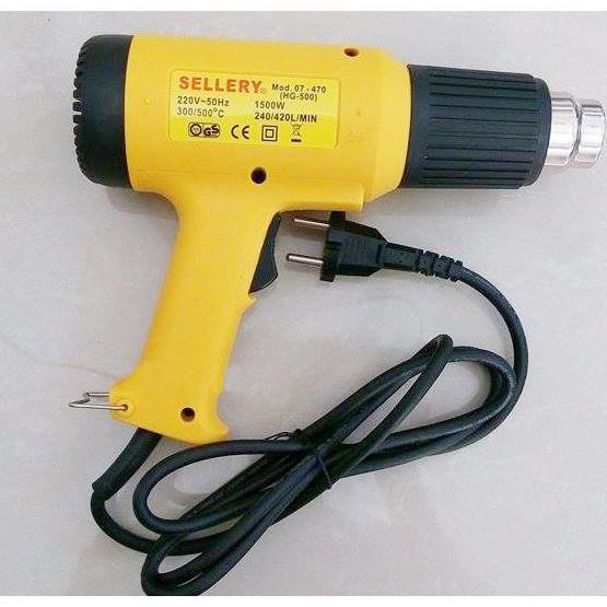 Hot Air Gun Blower Panas / Pemanas Stiker Kaca Film Sellery