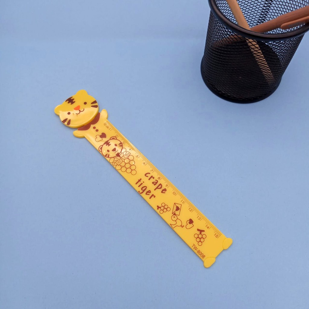 

Penggaris Anak Lucu / Penggaris 15 cm Crape Tiger