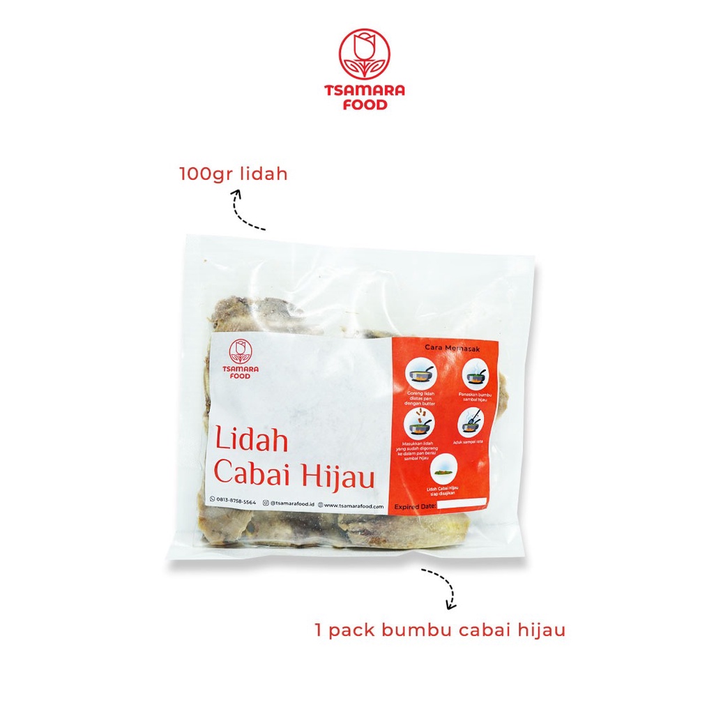 

Lidah Cabai Hijau (Makanan Beku)