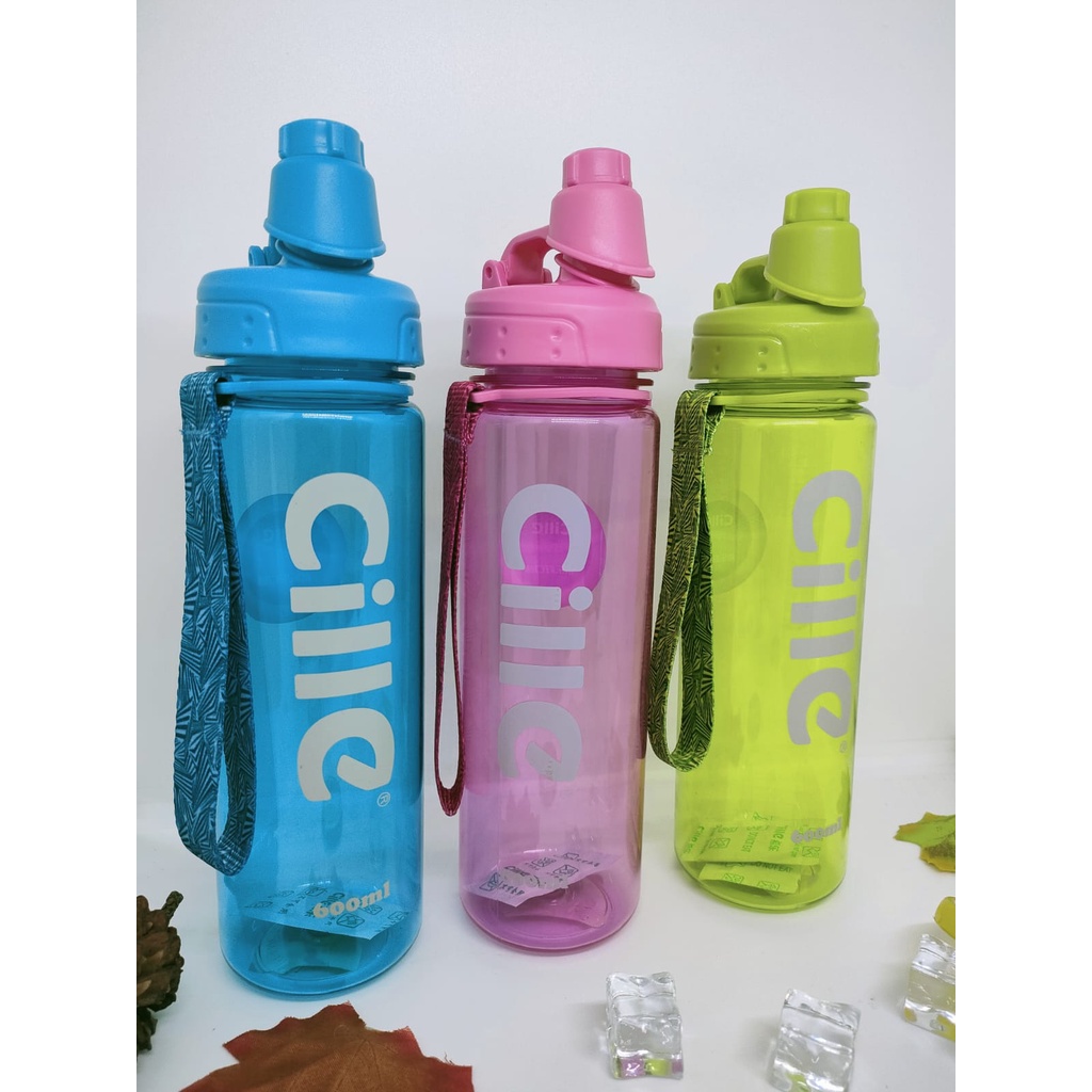 B55-2 Botol Minum Sport Cille 600 Ml Botol Minum Air Tumblr