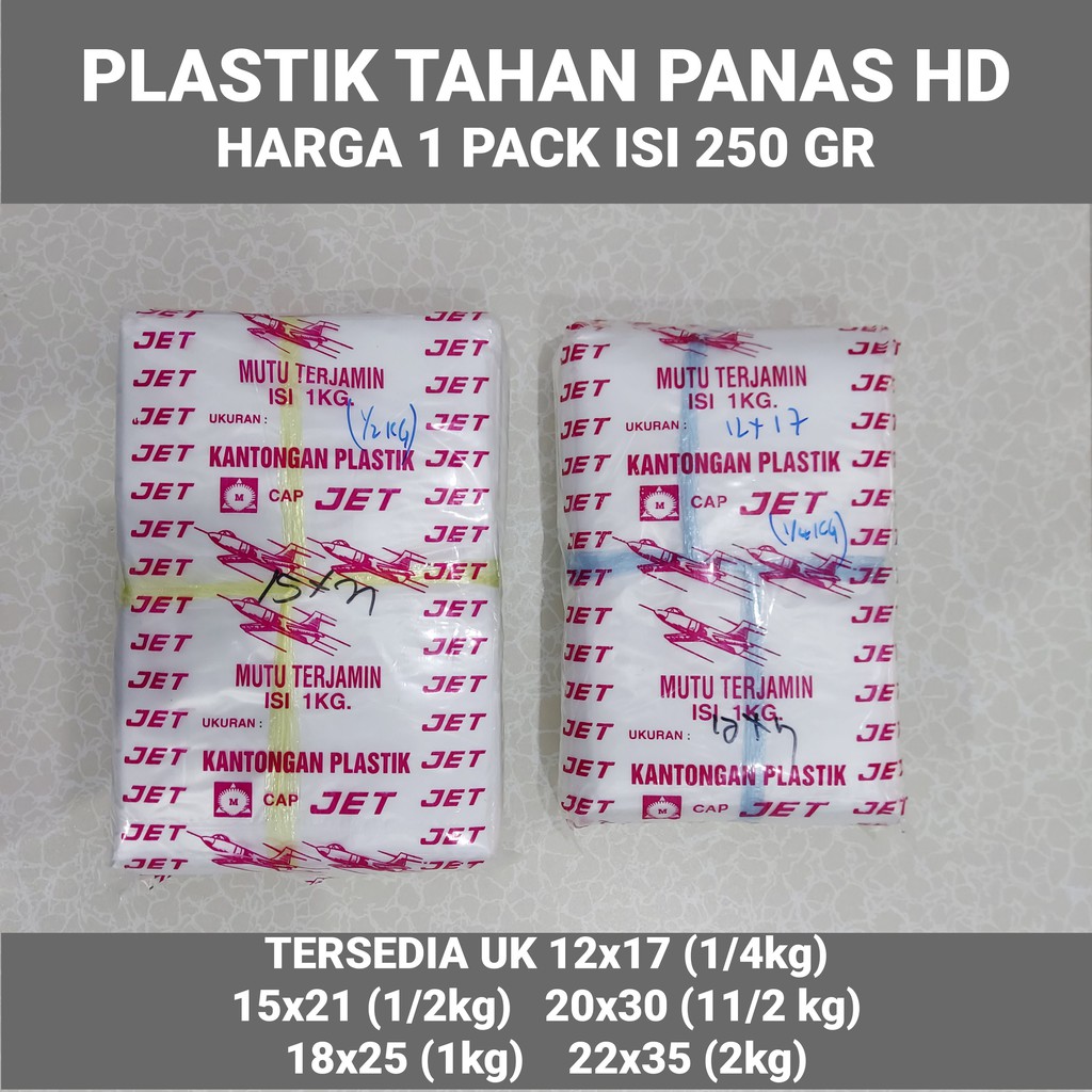 Jual Plastik Anti Panas Hd Plastik Tahan Panas Plastik Kuah Bakso