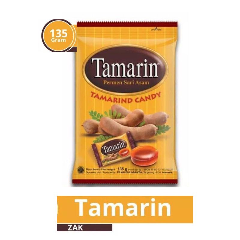 

TAMARIN Permen Sari Asam Netto 135gr 50 Butir