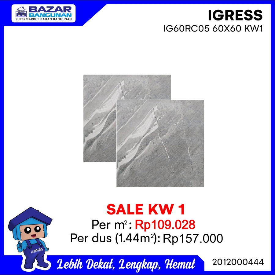 Jual Igress Granite Granit Lantai Kamar Mandi Kasar Ig Rc X M Indonesia Shopee