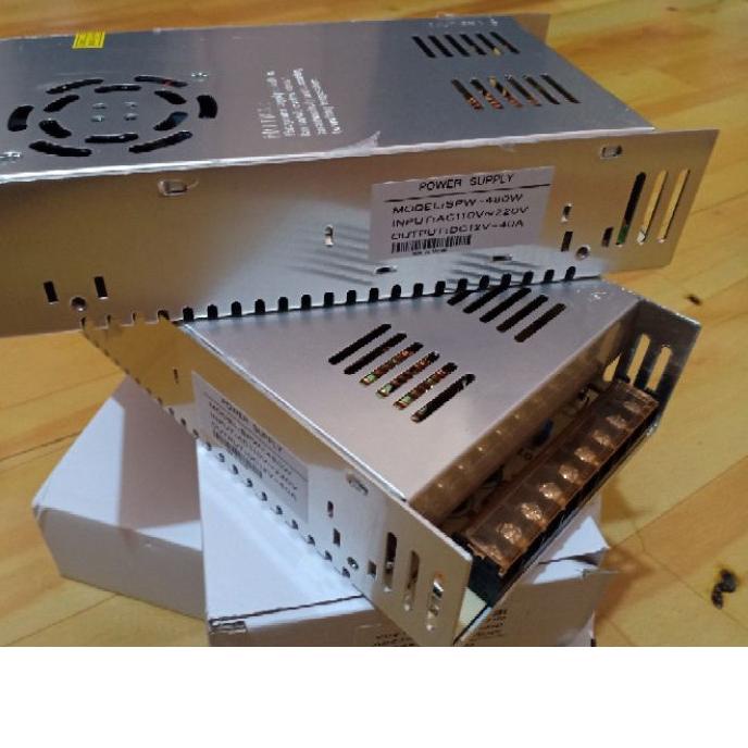 ✥ Power Supply Cctv 12V 40A Power Suply Switching 40 Ampere 12 Volt PSU ♝