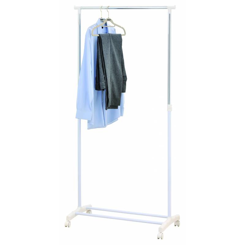 

JYSK Gantungan Baju Clothes Rail Gudme 84X38X166CM White