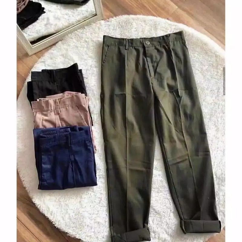 BAGGY PANTS ll CELANA PANJANG WANITA ll BAGI PEN