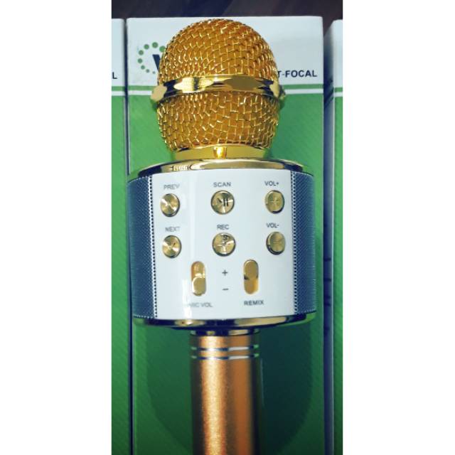 Mic speaker bluetooth vdr 3900 focal