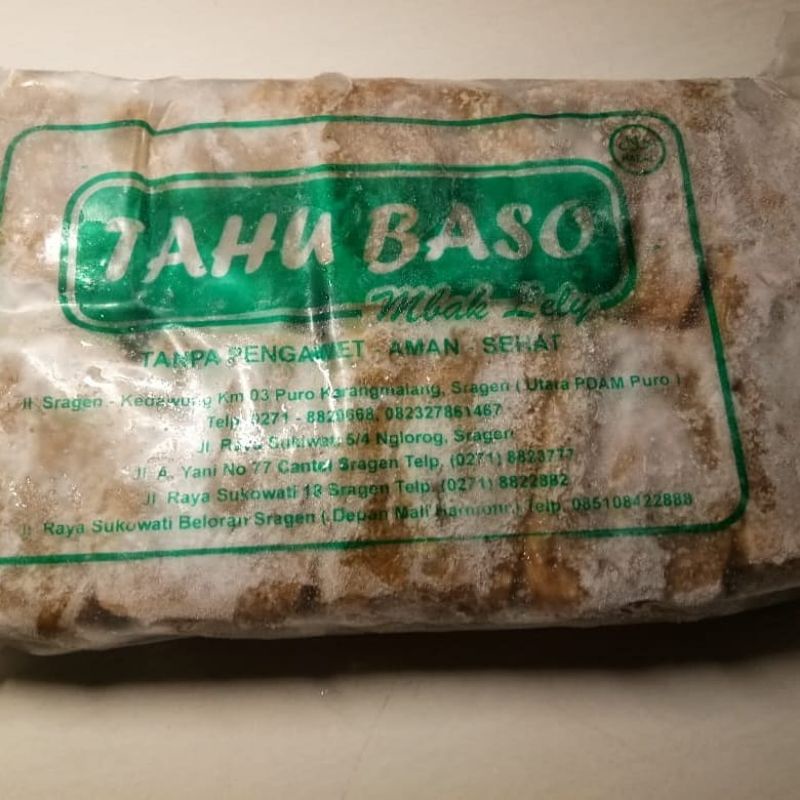 

Tahu Bakso Premium (Campuran daging sapi dan ayam/isi 10)
