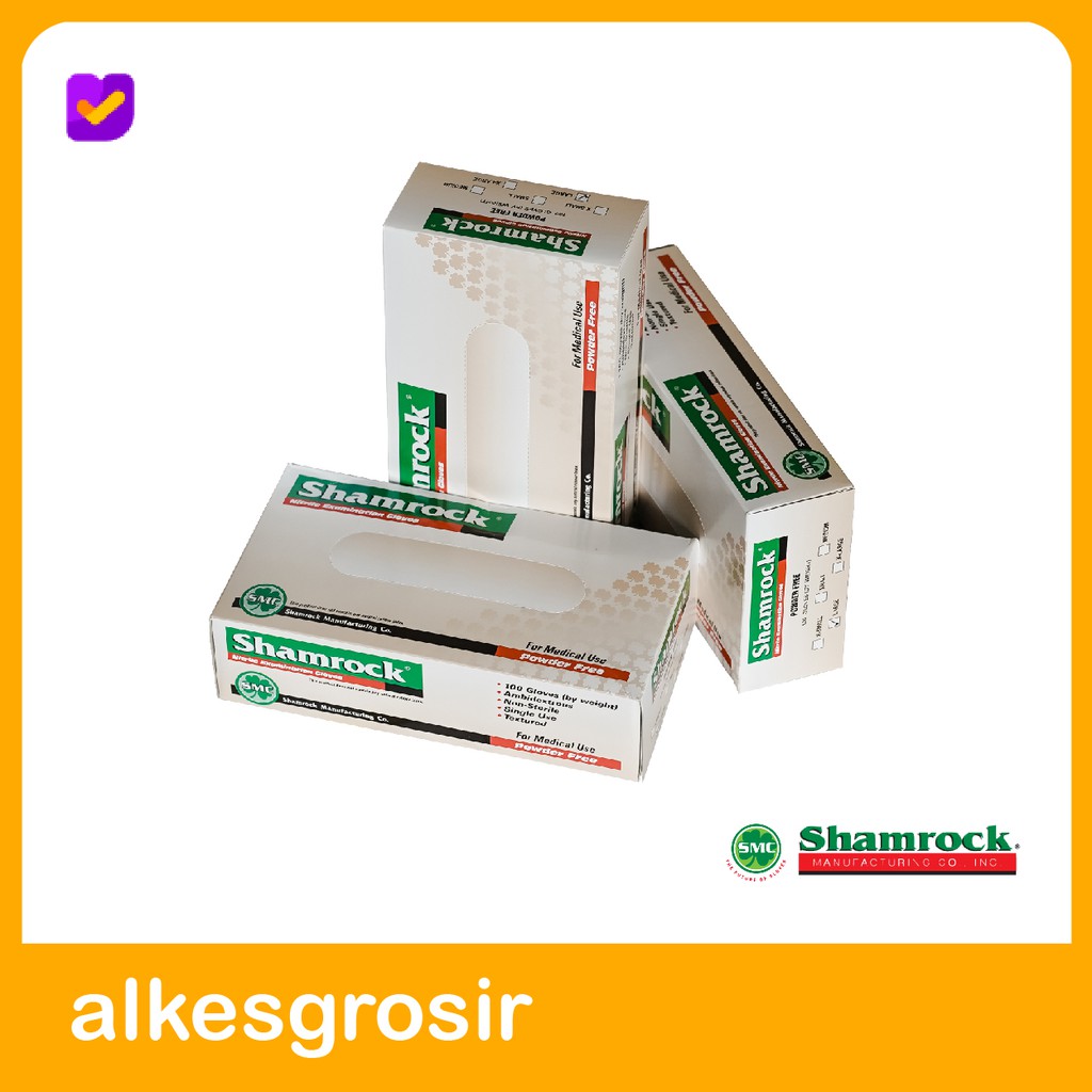 Shamrock Nitrile Gloves - Powder Free