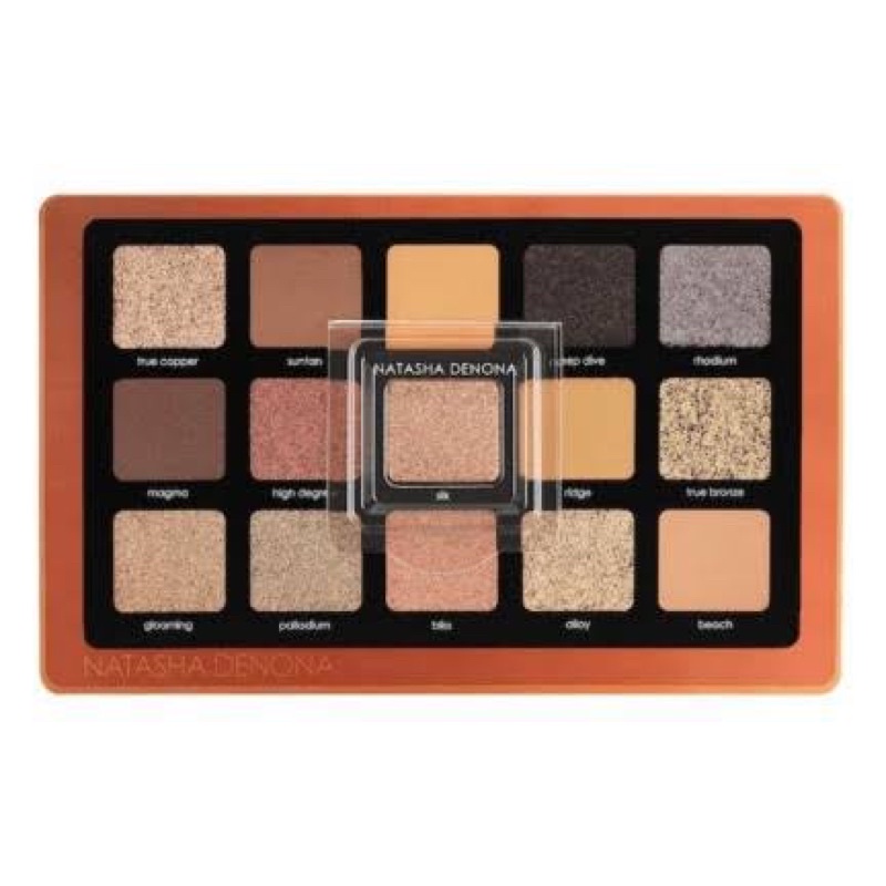 Natasha Denona Mono Bronze Palette Shade Silk