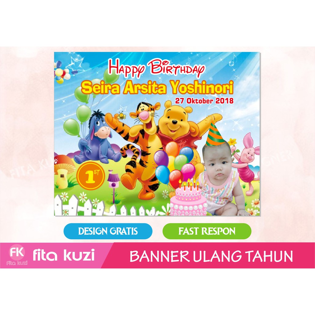 View Contoh Banner Ulang Tahun Images - Girishr Kumar