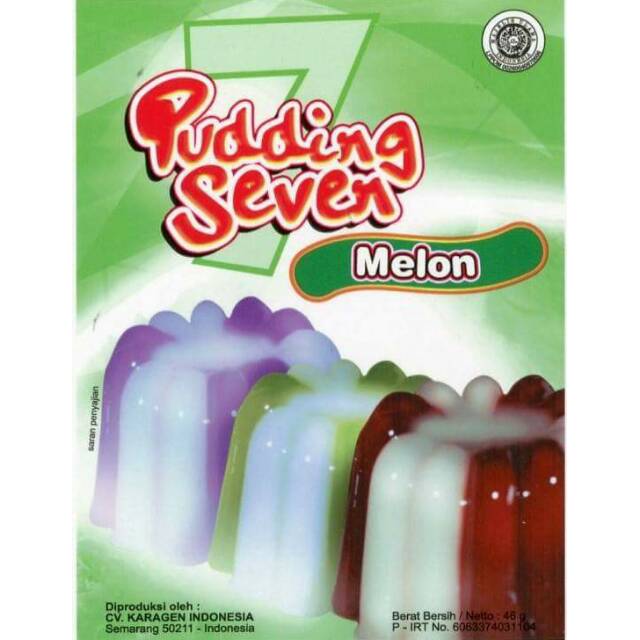 

Pudding susu Pudding Seven Rasa Melon 45gr