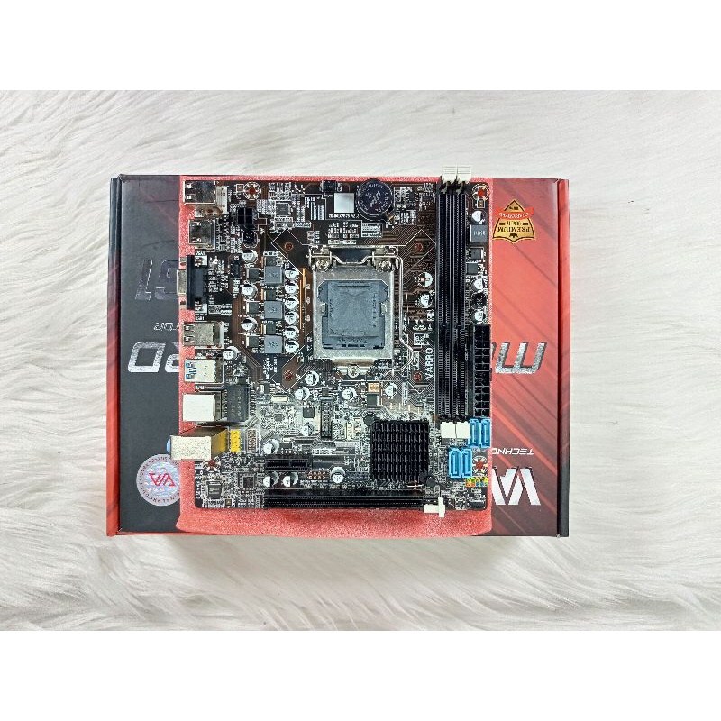 Ready Motherboard Varro H61 LGA 1155 Socket I3 I5 I7 Ddr 3 Memory Up to 8 Gb  New Bergaransi