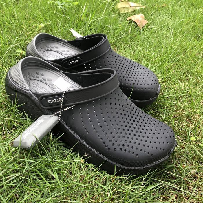 ◊ Crocs / Sandal Crocs / Crocs Literide / Literide / Sandal Pria / Lite Ride / Sepatu Sandal ☼
