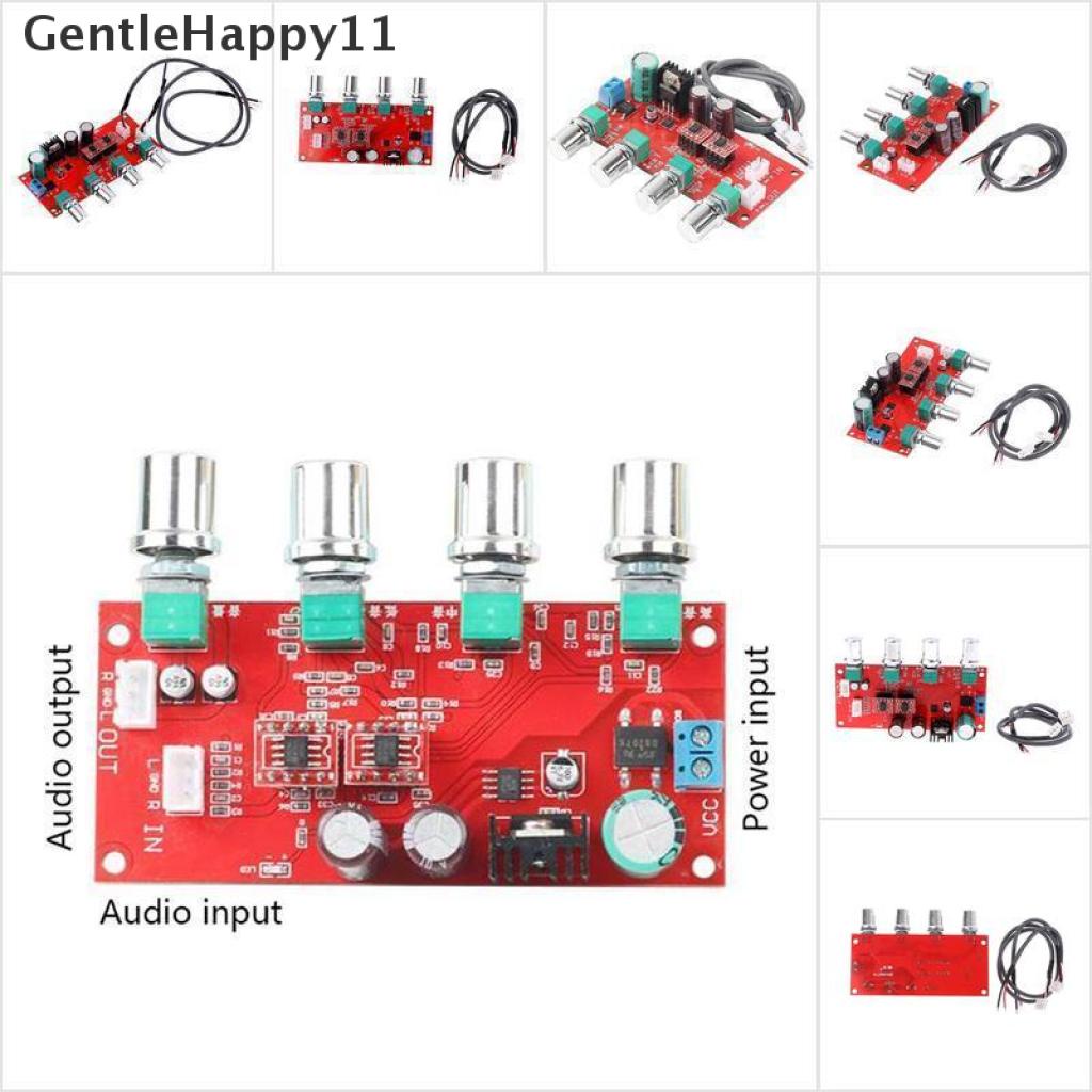 Gentlehappy AD828 Papan amplifier Pre-amp HIFI Stereo Kontrol volume