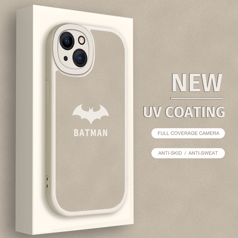 Soft Case Motif Kelelawar Untuk iPhone 6 7 8 Plus X XR Xs 11 12 13 Pro Max
