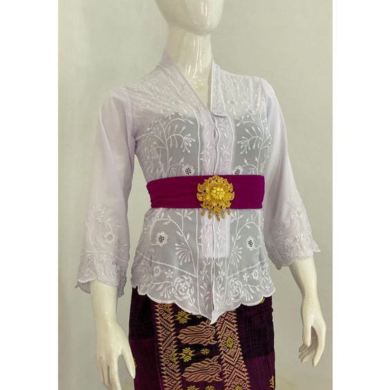 Kebaya Bordir/ Kebaya Bali/ Kebaya Jadi Bordir Bali Bagus Murah