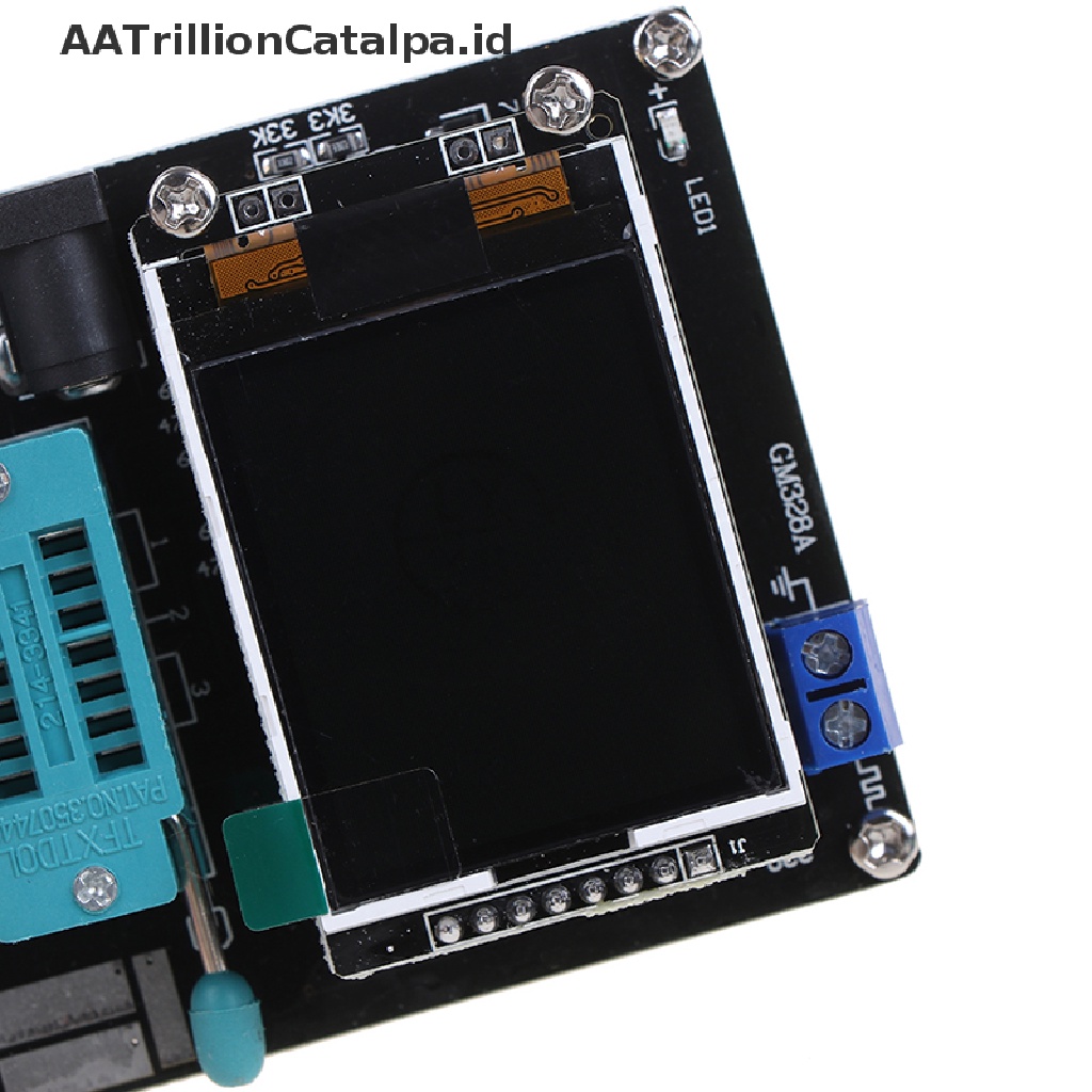 (AATrillionCatalpa) Gm328a Modul Tester Transistor Dioda LCR ESR