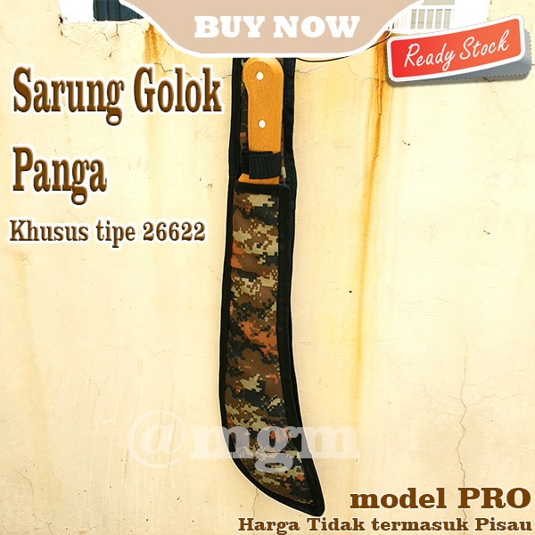 Sarung Golok Panga Tramontina 26622 machete cover model PRO