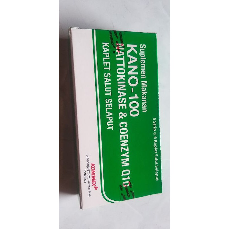kano 100/ kano-100 / suplemen jantung / coenzym q10