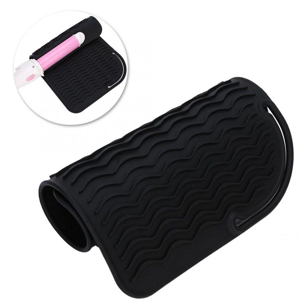 Needway Silicone Mat Pouch Portable Salon Alat Pangkas Rambut Alat Styling Multi Fungsi Untuk Besi Datar