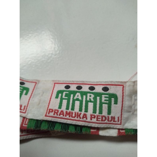 Badge woven CARE PRAMUKA PEDULI JAWA TENGAH JATENG