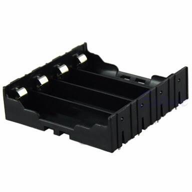 holder battery 4x 18650 tempat baterai batere bisa seri atau paralel